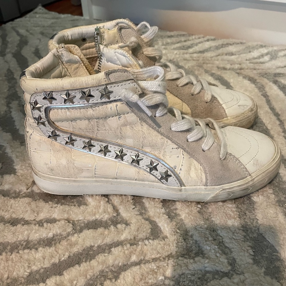 High top sneakers